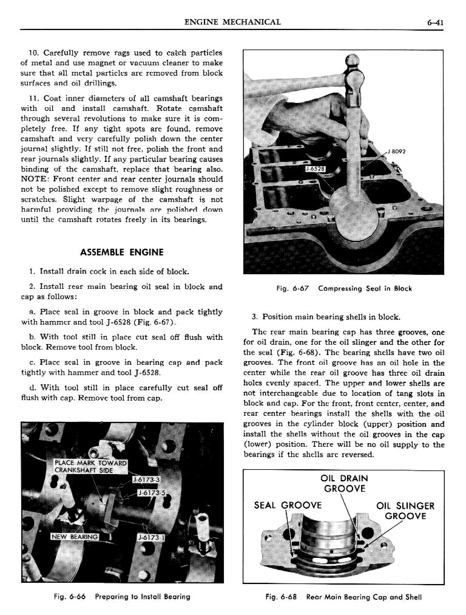 1958 Pontiac Shop Manual- Engine Page 42 of 51